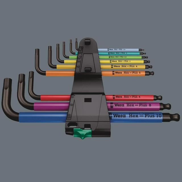 Alt view image 10 of 14 - Tools 05073593001 950 SPKL/9 SM N SB Long ARM HEX Key Set, One Size, Multi