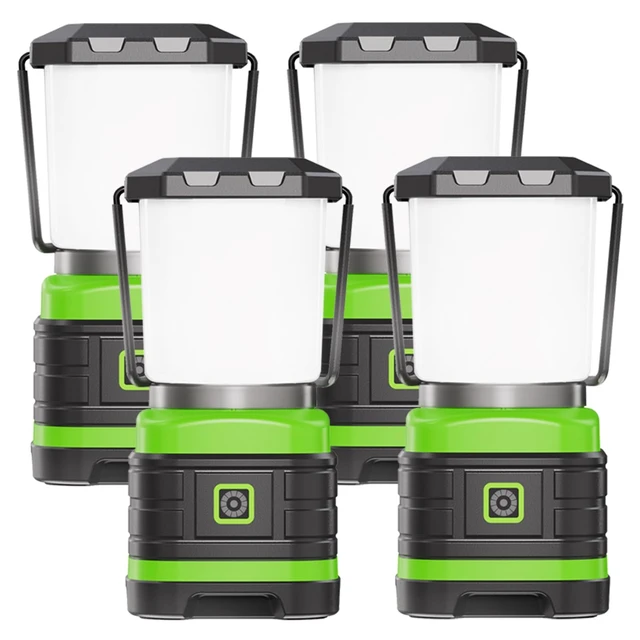 Alt view image 8 of 14 - LED Camping Lantern, Portable Lanterns Flashlights, Outdoor Lights Battery-Operated (Battery Not Included), Camping Essential, Emergency, Hurricanes, Hiking, Power Outages, Survival Gear, Home
