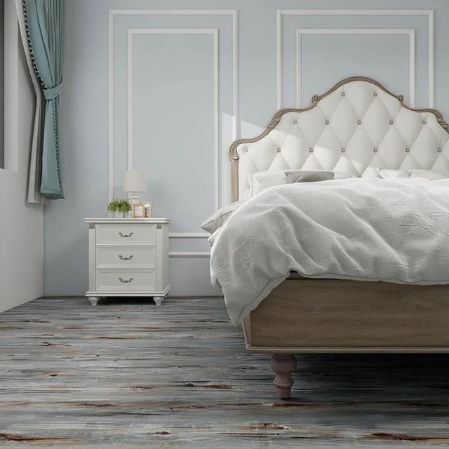 Alt view image 10 of 14 - Wood Grain Peel and Stick Floor Tiles, 11.8" W × 394" L, TideWashed Soft woodlook finish, Good for renters and DIY users, Nonslip texture, Waterproof, Budgetfriendly option, Easy to use