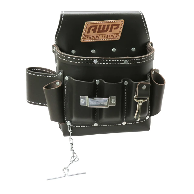 Alt view image 7 of 12 - Tool Pouch, Electrician Tool Pouch, Premium, Professional Multi-Pocket Organizer