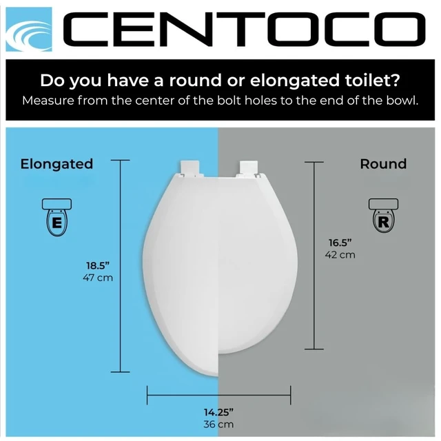 Alt view image 11 of 14 - Round Toilet Seat, Slow Close, Wood Core/Plastic Finish, USA, Crane Heavy-Duty Wood Core with Plastic Scratch-Resistant Finish, Made in the USA, DSAMAZ7SC-301