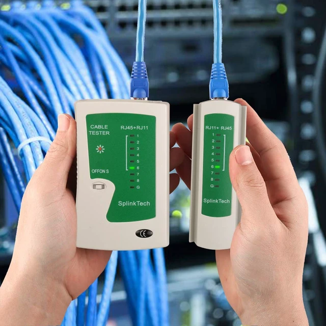 Alt view image 14 of 14 - Pass Through RJ45 Crimp Tool Kit Ethernet Crimper CAT5 Cat5e Cat6 Crimping Tool Kit