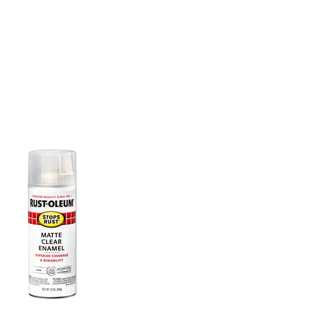 Alt view image 9 of 14 - 285093-6PK Stops Rust Spray Paint, 12 oz, Matte Clear, 6 Pack