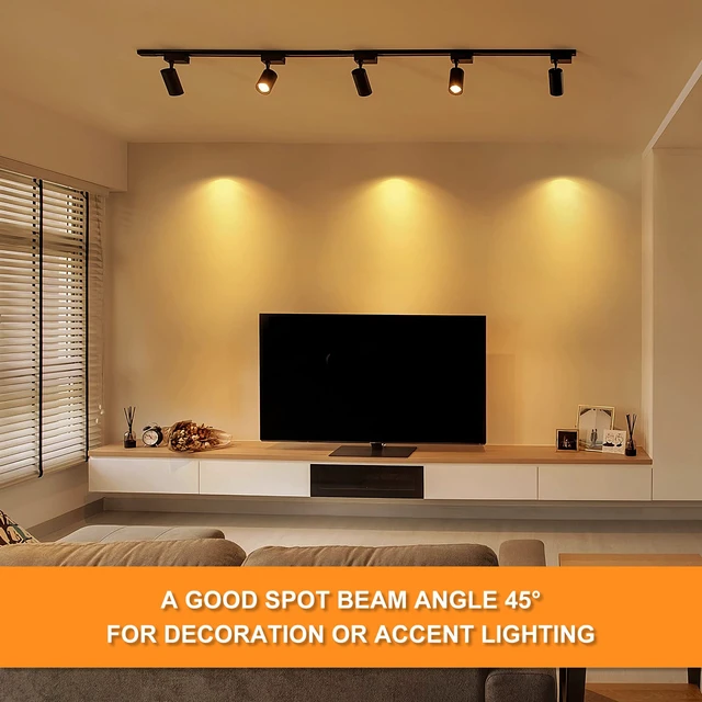Alt view image 11 of 12 - 24 Pack MR16 LED Bulbs 5W GU5.3 12V Spotlights, 2700K Warm White 50W Halogen Equivalent, Non-Dimmable, 45° Beam Angle, 450lm, Landscape, Recessed, Track Lighting, Low Voltage, Bi-Pin Base