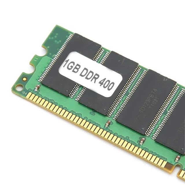 Alt view image 9 of 10 - 2PCS DDR Memory, 400Mhz 1GB 184Pin Memory Designed for DDR PC3200 Desktop Computer, Full Compatible Double Sided 16-Grain Memory Module Desktop Computer Upgrade