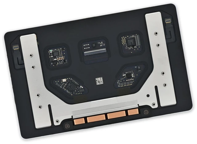 Alt view image 7 of 10 - Willhom Replacement Touch Trackpad with Cable 821-02686-A for MacBook Pro 13 Inch Retina Display 2020 A2251 (Space Gray)