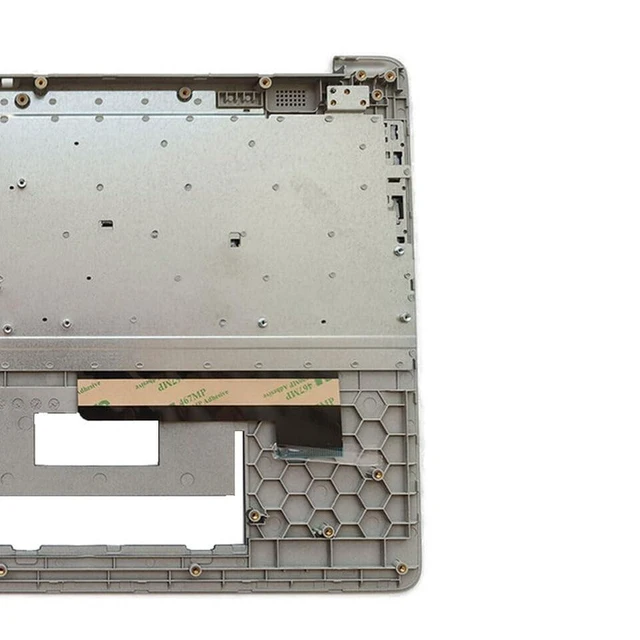 Alt view image 10 of 10 - wzqrps Replacement Laptop Upper Case Palmrest Keyboard Assembly Part for Gateway 156 GWTN156-1 GWTN156-4 GWTN156-5 GWTN156-1BK 1BR Gray US