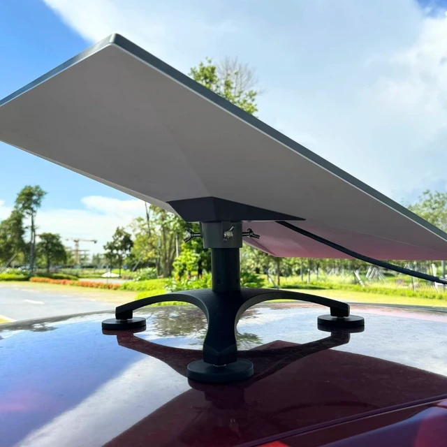 Alt view image 9 of 10 - Magnetic Roof Mount for Starlink Gen 3 Standard,Magnetic Mount No-Drill Installation,Strong Magnet Mounting Kit for Starlink Internet Kit Satellite Includes Adapter for Starlink
