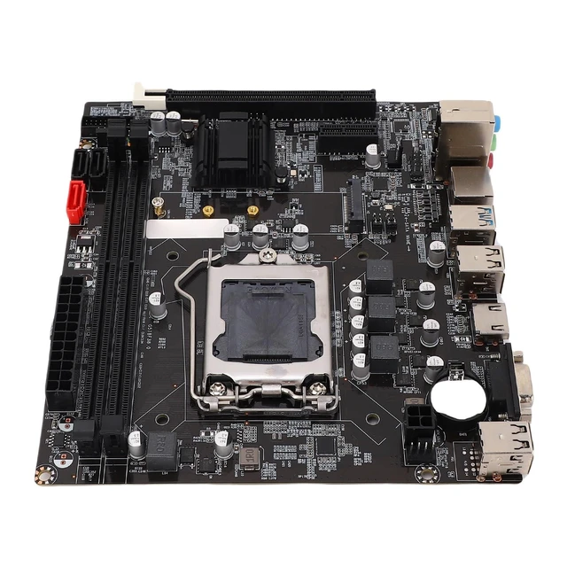 Alt view image 6 of 10 - Zunate B75 Micro ATX Gaming Motherboard for LGA 1155, Supports 2nd 3rd Gen Core i3 i5 i7 ^^ Dual Channel DDR3 16GB, M.2 NVMe NGFF SATA 3.0 USB 3.0, HDMI VGA