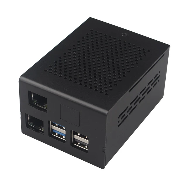 Alt view image 10 of 10 - ZDE ZP591 PCIe to 2.5G Ethernet Network Port HAT Expansion Board 2.5GB 2.5GBE with Aluminum Case ZC506 for Raspberry Pi 5 2GB 4GB 8GB 16GB