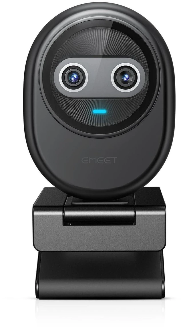 Alt view image 6 of 10 - EMEET Piko 4K Webcam for Streaming, Worlds 1st Dual-Camera AI-Powered 4K Camera w/AI Autofocus, 3 Mics Array&3 Sound Modes, USB Webcam with Clip, Great for Streaming, Desk Setup