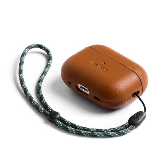 Alt view image 5 of 8 - Bellroy Pod Jacket Pro Second Edition (Leather Case for Apple AirPods Pro 3rd Generation) - Terracotta