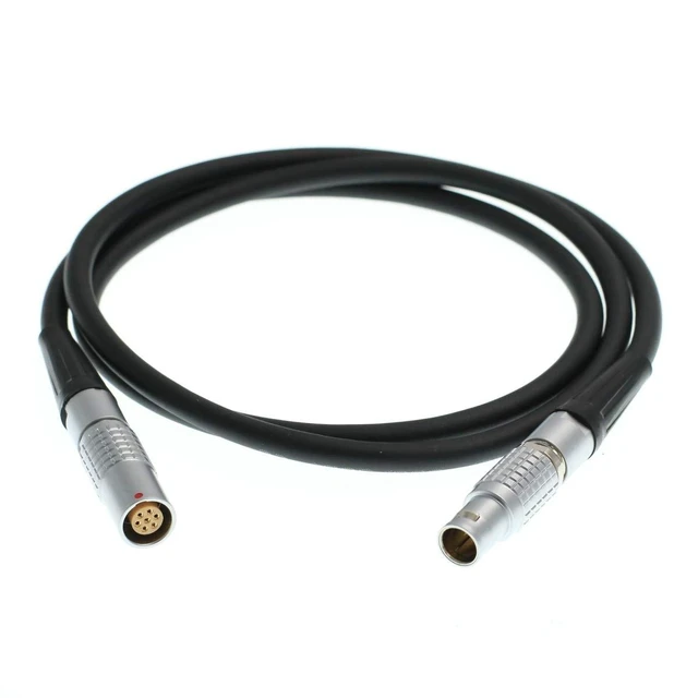 Alt view image 6 of 10 - DRRI High Flex 7pin Female to 7pin Male Microphone and Preamplifier Extension Cable Extension Cable for Bruel & Kjr