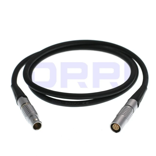 Alt view image 7 of 10 - DRRI High Flex 7pin Female to 7pin Male Microphone and Preamplifier Extension Cable Extension Cable for Bruel & Kjr