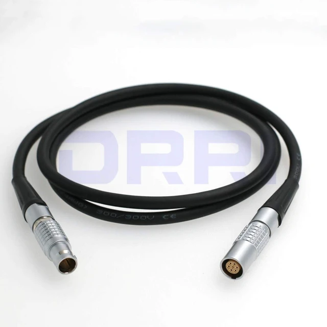 Alt view image 8 of 10 - DRRI High Flex 7pin Female to 7pin Male Microphone and Preamplifier Extension Cable Extension Cable for Bruel & Kjr
