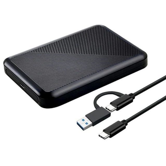 Alt view image 6 of 10 - Tianken 500GB Ultra Slim Portable External Hard Drive USB 3.1 Type C HDD Storage for PC, Mac, Laptop, PS4, Xbox one