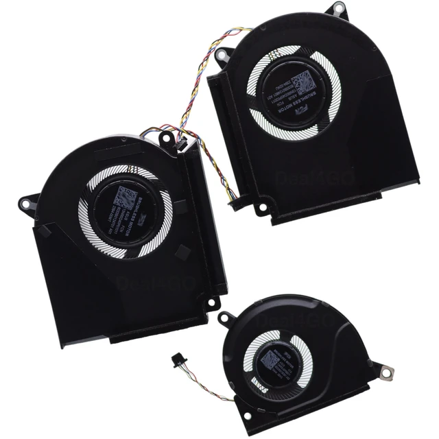Alt view image 7 of 10 - Deal4GO 12V CPU GPU Graphics DDR5 VRAM Cooling Fan Replacement for ASUS G614JV G614JI G614JZR G634JZR G814JZ G614JV-AS74