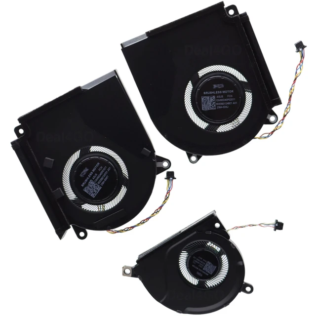 Alt view image 9 of 10 - Deal4GO 12V CPU GPU Graphics DDR5 VRAM Cooling Fan Replacement for ASUS G614JV G614JI G614JZR G634JZR G814JZ G614JV-AS74