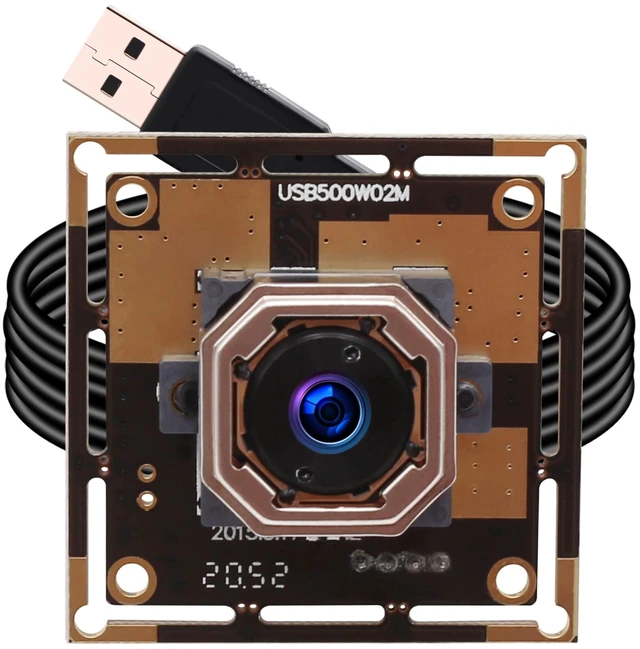Alt view image 6 of 10 - ELP 5mp Autofocus USB Camera for Computer and Raspberry Pi OV5640 USB2.0 Lightburn Laser Engraver Camera Module Smart Embedded Video Webcam Board,3.3ft/1m Cable for PC, Laptop, Jetson Nano