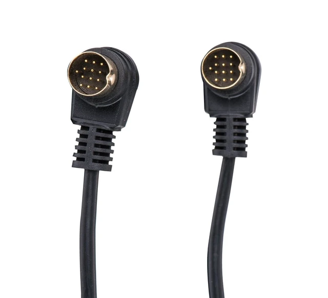 Alt view image 9 of 10 - YONGJIANGXIA CD Change Cable Replacement for Kenwood Tuner Brain Box Hideaway Unit 13-PIN Din Cable KVT 911DVD 910DVD 5 Meters Long
