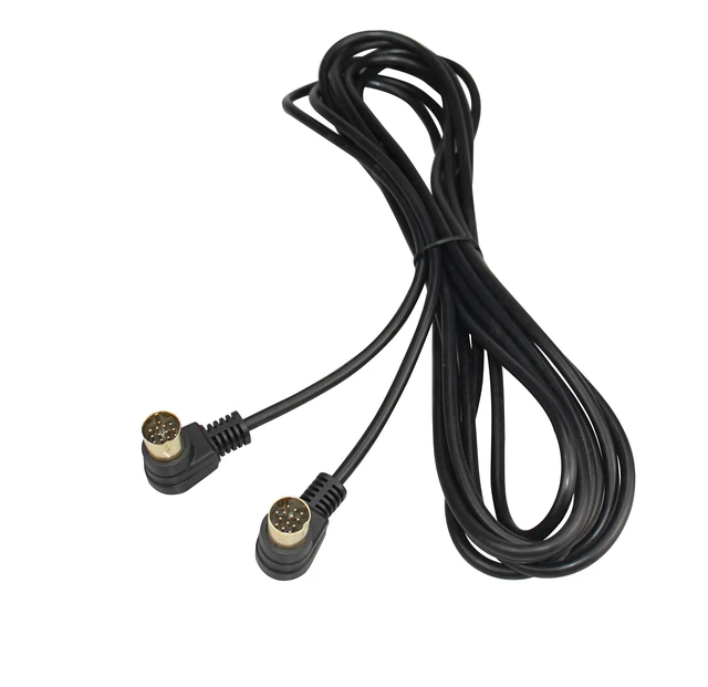 Alt view image 6 of 10 - YONGJIANGXIA CD Change Cable Replacement for Kenwood Tuner Brain Box Hideaway Unit 13-PIN Din Cable KVT 911DVD 910DVD 5 Meters Long