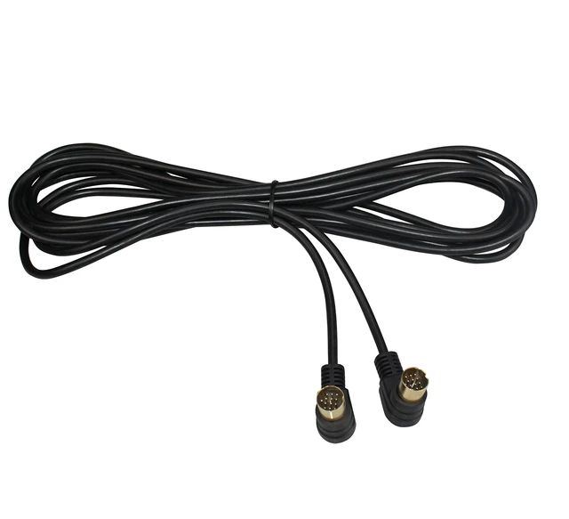 Alt view image 7 of 10 - YONGJIANGXIA CD Change Cable Replacement for Kenwood Tuner Brain Box Hideaway Unit 13-PIN Din Cable KVT 911DVD 910DVD 5 Meters Long