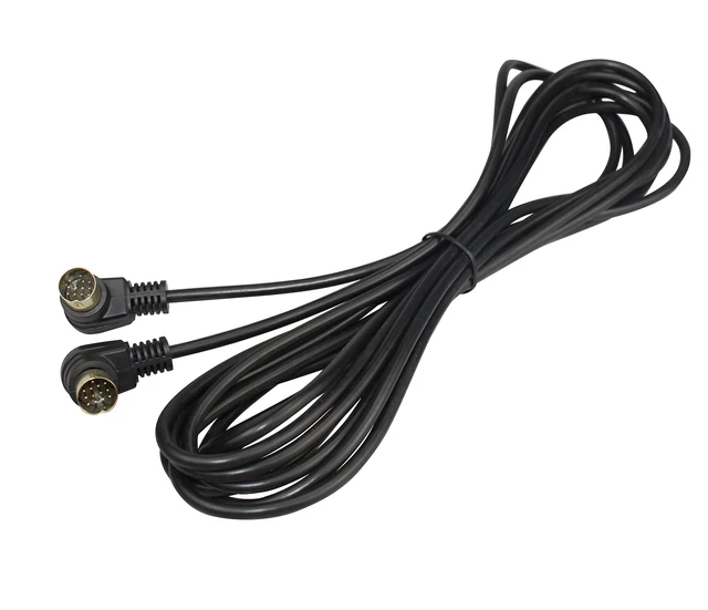 Alt view image 8 of 10 - YONGJIANGXIA CD Change Cable Replacement for Kenwood Tuner Brain Box Hideaway Unit 13-PIN Din Cable KVT 911DVD 910DVD 5 Meters Long