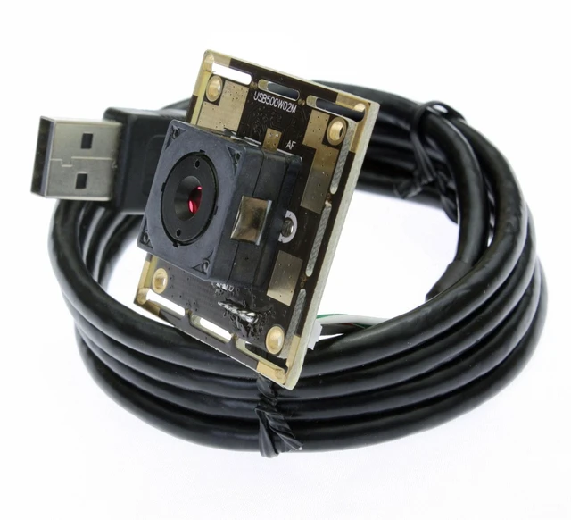Alt view image 10 of 10 - ELP 5mp Autofocus USB Camera for Computer and Raspberry Pi OV5640 USB2.0 Lightburn Laser Engraver Camera Module Smart Embedded Video Webcam Board,3.3ft/1m Cable for PC, Laptop, Jetson Nano