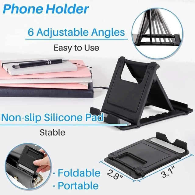 Alt view image 10 of 10 - Kalevel Green Laptop Stand Aluminum Computer Riser Adjustable Notebook Holder Anti Slip Multi Angle Phone Holder Compatible with 11-17'' Laptops 2 Pcs