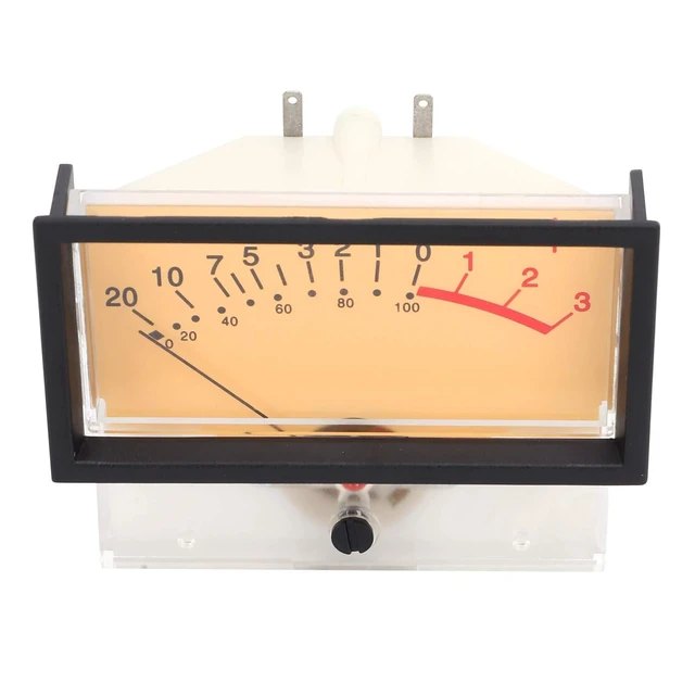 Alt view image 8 of 10 - TN 73-HS 9213H VU Meter Header Audio DB Level Header Power Amplifier Level Meter