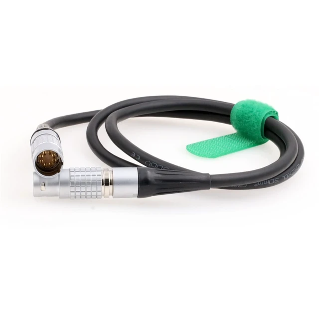 Alt view image 7 of 10 - HangTon 24V Power Cable Extension for ARRI Alexa 35, Alexa Mini LF, Alexa Mini, Amira Camera 8 Pin Female to 8 Pin Male 2M