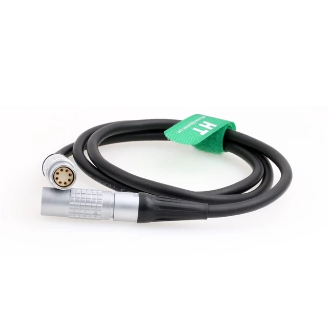 Alt view image 8 of 10 - HangTon 24V Power Cable Extension for ARRI Alexa 35, Alexa Mini LF, Alexa Mini, Amira Camera 8 Pin Female to 8 Pin Male 2M