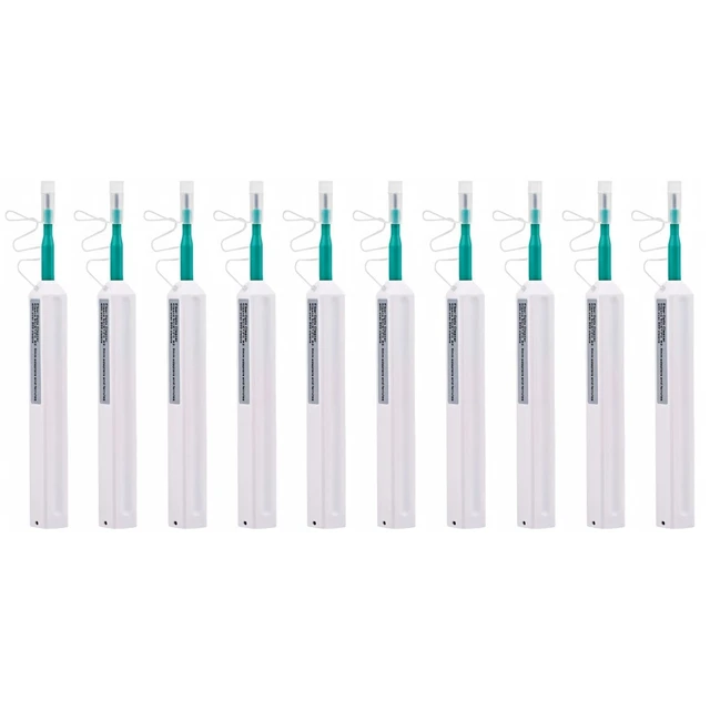 Alt view image 6 of 10 - TXWTXPJ- 10-Pack SC Fiber Optic Cleaning Pen, 800+ Cleans per Pen, for SC/FC/ST 2.5mm Connectors, Data Center, Network Maintenance