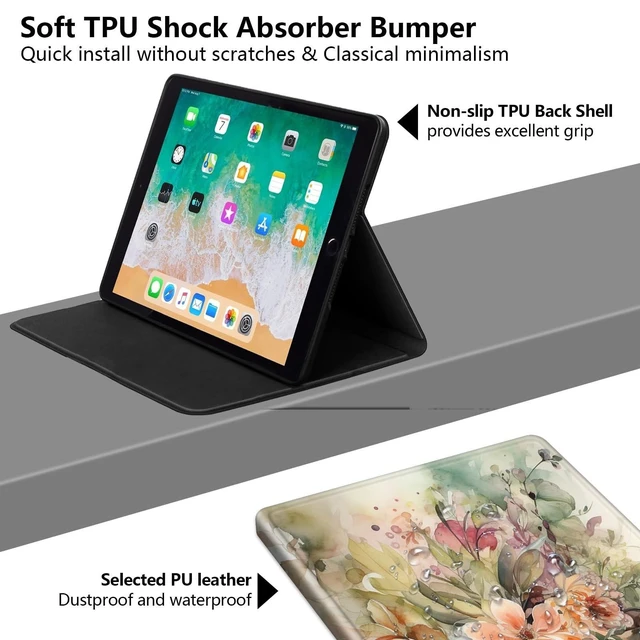 Alt view image 7 of 10 - for Fire Max 11 Tablet Case (13th Generation 2023) with Auto Wake/Sleep Flexible-Angle Viewing Stand Ultra Thin Lightweight Hard Back Shell for Fire Max 11 Case, Flowers in Full Bloom