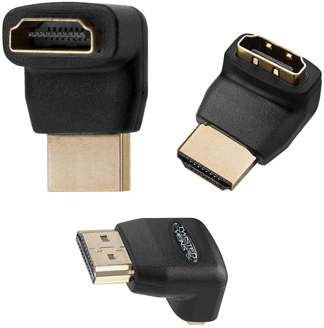 Alt view image 9 of 10 - Twisted Veins HDMI Cable 15 ft, 2-Pack, Premium HDMI Braided Cord Type High Speed with Ethernet, Supports HDMI 2.0b 4K 60hz HDR and ARC