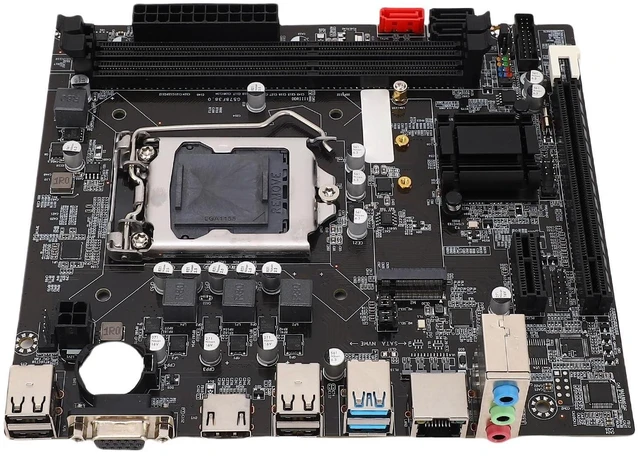 Alt view image 6 of 10 - Tangxi B75 Computer Motherboard, LGA 1155 2x8GB DDR3 Gaming Motherboard with M.2 NVMe NGFF ATA3.0 PCI E, for Core i3 i5 i7 E3 V2 Celeron Pentium