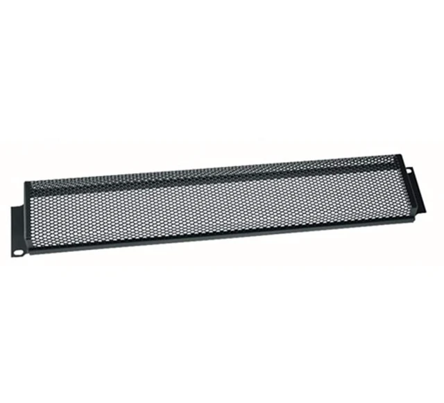 Alt view image 2 of 2 - Middle Atlantic Security Cover for Rackmount, Perforated Steel Perforation Style: Large Perforation, Cover Height: 3 1/2" H (2U Space)