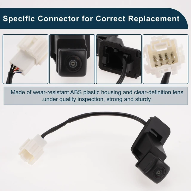 Alt view image 9 of 10 - TUCKBOLD Rear View Camera for Honda Vezel 2014-2019 120-180 Degree No.39530T7MH01 License Plate Park Assist Camera Backup Reverse Camera