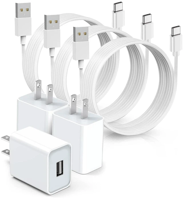 Alt view image 6 of 10 - 3 Pack 10FT USB C Camera Charger for Arlo Essential Camera 2nd/3rd Gen, Essential XL 2nd/3rd Gen, Essential Pan Tilt, Pro 6/XL 6, Ultra 3 Cam Charging Cord Power Cable for WYZE Duo Cam Pan, Cam Pan v4