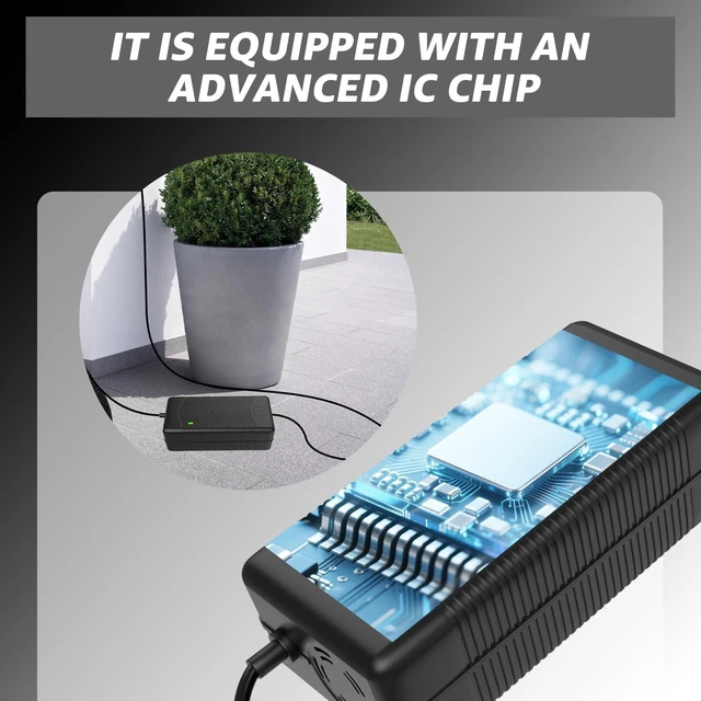 Alt view image 9 of 10 - Norward 54.6V Charger for Jetson Haze,Lithium Battery Charger Compatible with Jetson Haze JHAZE-BLK JHAZE-BLK-OB JHAZE-CAN-BLK JHAZEBLK Electric Power Cord