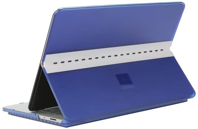 Alt view image 6 of 10 - mCover Case Compatible ONLY for 2023-2024 14.4" Microsoft Surface Laptop Studio 2 Notebook Computer (NOT Fitting Any Other Microsoft Models) - Blue