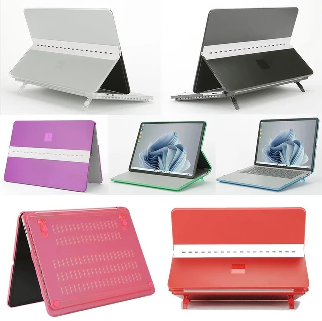 Alt view image 9 of 10 - mCover Case Compatible ONLY for 2023-2024 14.4" Microsoft Surface Laptop Studio 2 Notebook Computer (NOT Fitting Any Other Microsoft Models) - Blue