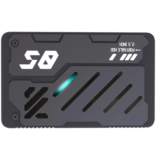 Alt view image 8 of 8 - CATHATRR USB3.0 2.5inch Aluminum Externals Hard Drive Mechanical Styles Storage Disk 5Gbps Speed and Shockproof Aluminum Externals