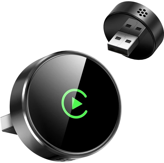 Alt view image 6 of 10 - Wireless CarPlay Adapter for Apple, Convert Wired to Wireless CarPlay Adapter, USB-C/Type-C, Plug & Play, Car Play Dongle Stick Only for Apple Wired CarPlay Cars & for iPhone iOS 10+