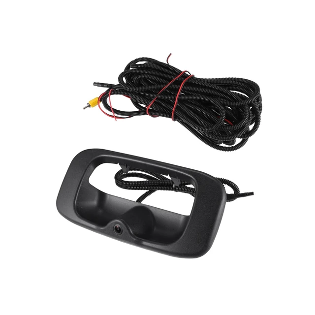 Alt view image 6 of 10 - A ABSOPRO Backup Camera Tailgate Handle for Chevy Silverado 1999-2007 for GMC Sierra 1999-2007 / Rear Tailgate Handle Backup Camera/Durable / 1 Set/Black Item Replacement