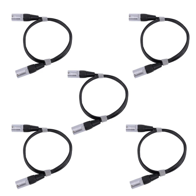 Alt view image 6 of 10 - BESCOOS RJ45 CAT5E Ethercon Cable Both Ends with Ethernet Shielded Connectors (Black, 3Feet_5PCS)