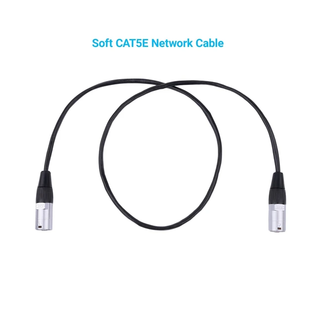 Alt view image 9 of 10 - BESCOOS RJ45 CAT5E Ethercon Cable Both Ends with Ethernet Shielded Connectors (Black, 3Feet_5PCS)