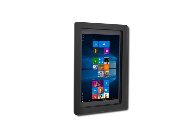 Alt view image 4 of 4 - TABcare Anti-Theft Security Acrylic VESA Case for Microsoft Surface Pro 3 4 5 6 7 Tablet with Free Wall Mount (Surface Pro 3/4/5/6/7, Black)