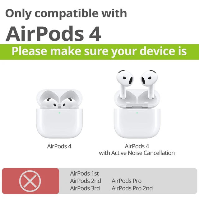 Alt view image 8 of 10 - Carveit Wooden Case for AirPods 4 Case (2024) (USB-C) 4th Generation, Wood Artisan Engraved & TPU Shockproof Cover, Titanium Quick Released Clasp (The Yin Yang Tree) Walnut