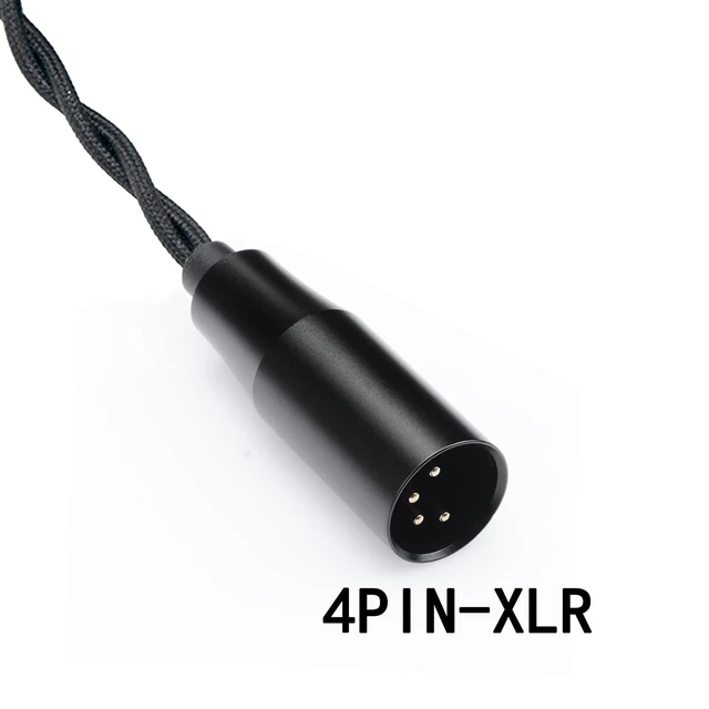 Alt view image 7 of 10 - Fezzlo Monitor Headphone Cable,Dual 3.5mm Over-Ear Headphone Wire,High Purity Oxygen Free Copper AUX Cord Compatible with Hifiman HE4XX HE560 Meze 99 MeZe 105 for Musicians Audiophiles 4PIN-XLR 6.5ft